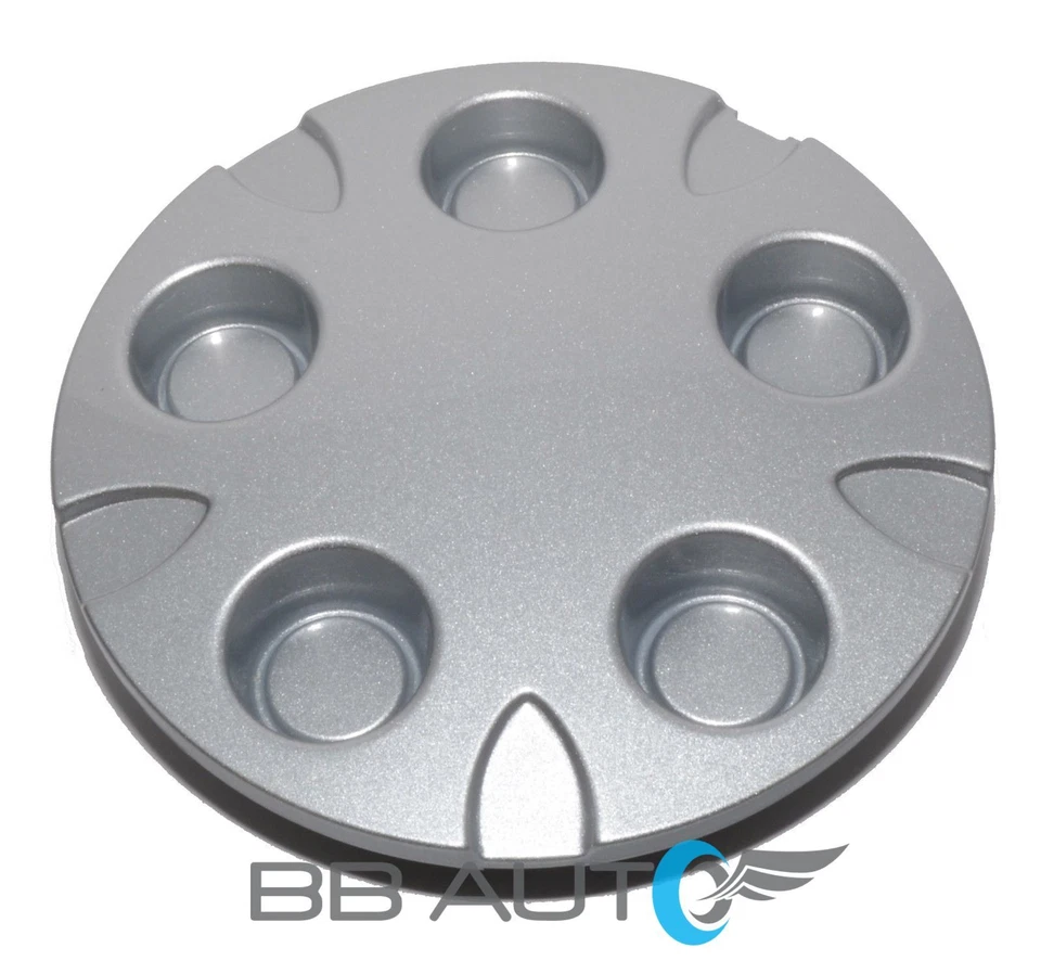 NUEVO CHEVROLET S10 BLAZER XTREME 1999-2004 JUEGO DE TAPAS CENTRALES DE RUEDA PLATEADO Foto 2 de 4