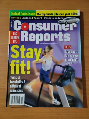 Consumer Reports Magazin März 2002 ~ Sehr Gut (VF) ~ Verpackt & Einschuber