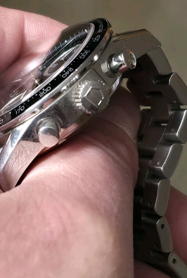 Tag Heuer Carrera Calibre 16 Armband Chronograph  CV2010 Schwarz / Edelstahl - Bild 2 von 4