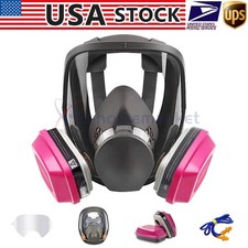 Reusable Full Face Respirator Gas Mask with 60921 Activated Carbon Filter 6800