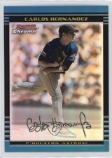 2002 Bowman Chrome Refractor 417/500 Carlos Hernandez #143 3pu