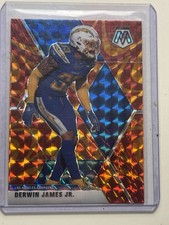 🔥2020 Panini Mosaic - Derwin James #115 Mosaic Reactive Orange Prizm🔥