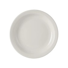 Tuxton China Inc TNR-907 Nevada 7-1/4" Eggshell Ceramic Round Plate - 3 Doz