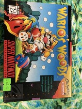 Wario's Woods SNES With Original Box Set (game And Booklet Included)