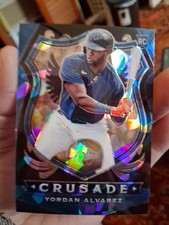  2020 Chronicles Crusade Yordan Alvarez Blue Ice Prizm /99 SP #2 Rookie Astros🔥