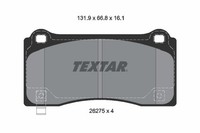 Bremsbelagsatz FÜR Tesla Model 3, Tesla Model Y - Textar 2627501