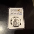 Tuvalu 2023 American Bald Eagle Flag Privy 1oz .999 Silver Coin NGC MS69