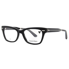 Calvin Klein Demo Cat Eye Ladies Eyeglasses CK23512 001 52 CK23512 001 52