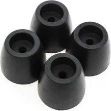 Red Hound Auto 4 Rubber Bumper for Trailer Compatible with Ramp Door Truck 2 Inc