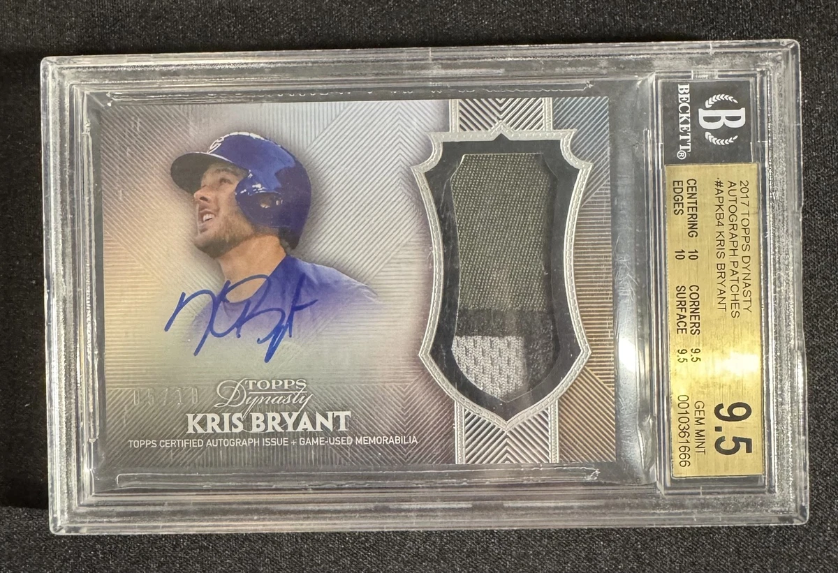Kris Bryant 10 Graded Baseball Sports Trading Cards & Accessories