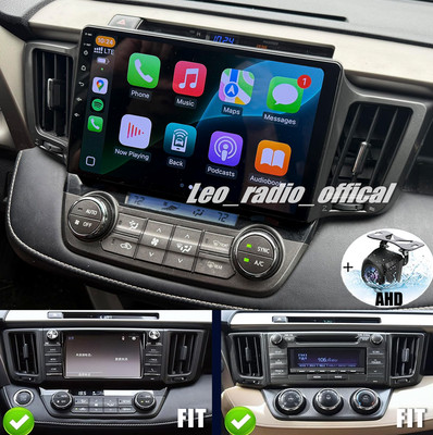 Android 13 For Toyota RAV4 2013-2017 Apple Carplay Car Stereo Radio GPS Navi