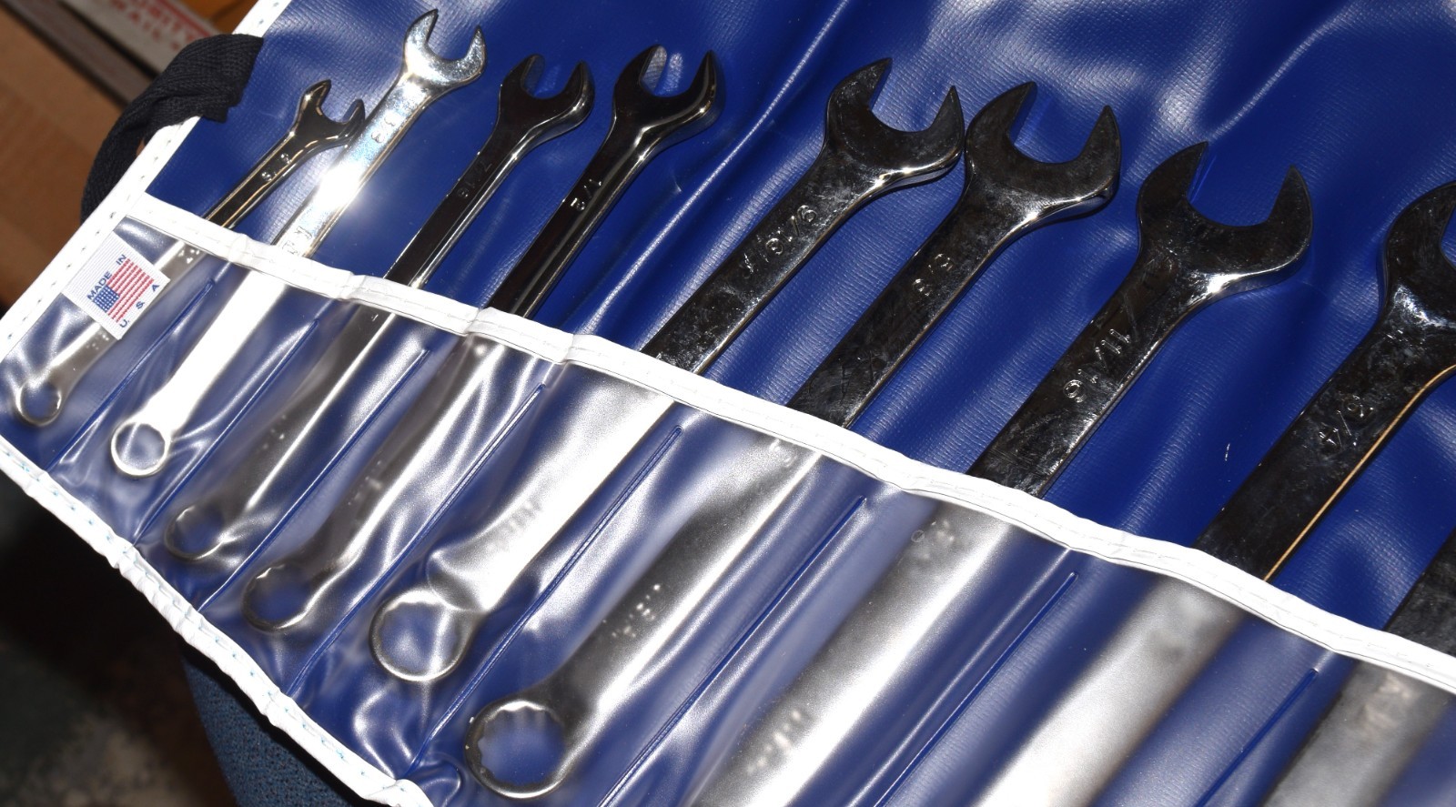 K-D TOOLS USA 12 PIECE SAE Combination Wrench Set 5/16" - 1"