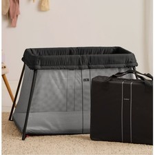 BabyBjorn Travel Crib Light in silver