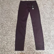 Liverpool Los Angeles Aubergine Skinny Pants XM2015XLBBV1 Purple Size 6/28 NWT