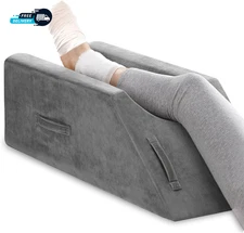 Leg Elevation Pillow for Leg/Knee Surgery Recovery, Memory Foam Leg Pillow