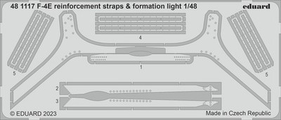 Eduard 481117 1:48 F-4E Phantom Verstärkungsriemen & Formationslichter to be us