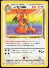 Dragonite 19/62 Rare Fossil Pokemon Unlimited Heavily Played on eBay