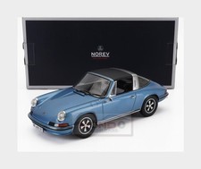 1:18 NOREV Porsche 911S 2.4 Targa 1973 Blue Met NV187646 MMC