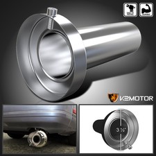 Round Insert Removable 3.345 Tip Stainless Silencer Will Fit 3.5 Muffler Tip Round Insert Removable 3.345 Tip Stainless Silencer Will Fit 3.5 Muffler Tip