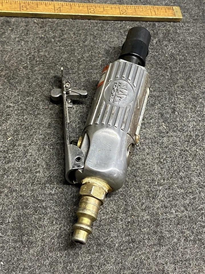 Mac Tools Mini AG14 1/4" Air Die Grinder probado y funcionando Foto 2 de 4