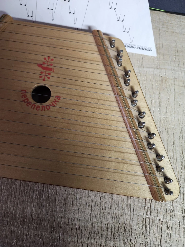 Music Maker Lap Harp Used With Sheet Music - Image 3 of 4