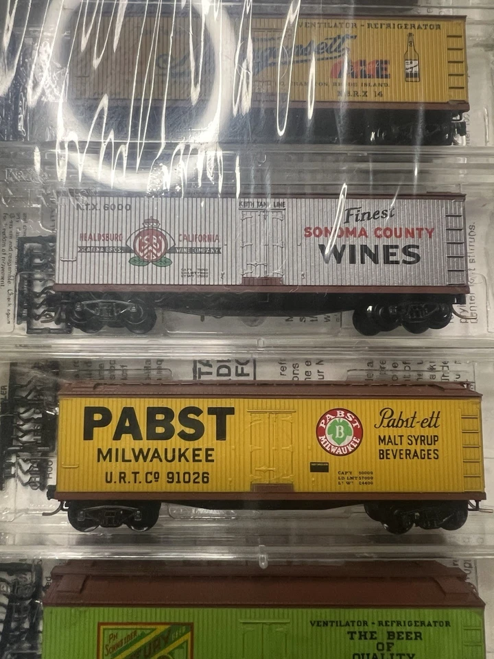 KD 47032-2 PAQUETE DE SEIS BEBIDAS 40' Frigoríficos de madera SELLADOS ESCALA N NUEVO Foto 3 de 4