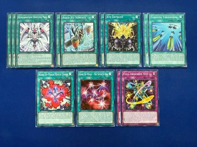 Yu-Gi-Oh! ZEXAL - Reginald Kastle's Complete Full Armored Shark Xyz Deck |  eBay