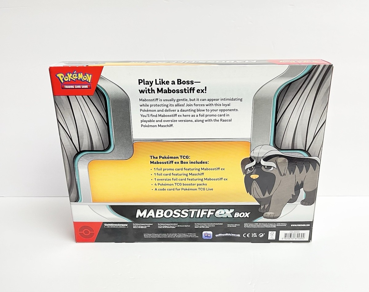 Pokemon TCG Trading Card Game: Mabosstiff Ex Box | eBay
