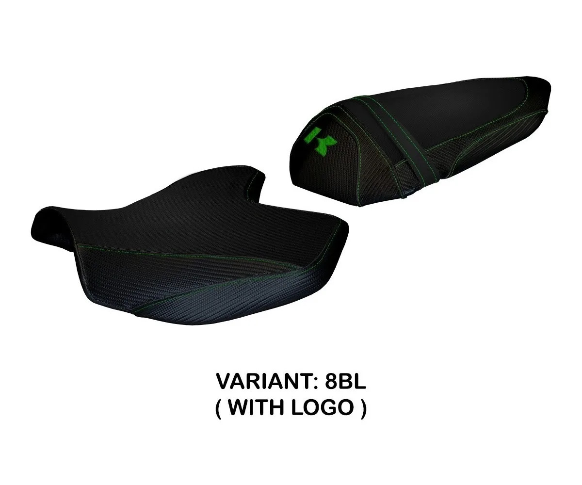 Seat saddle cover Amatrice 2 Black (BL) TPZ for KAWASAKI Z 1000 2007 2019 dD