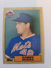 1987 TOPPS RANDY MYERS RC #213 NM