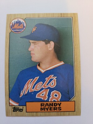 1987 TOPPS RANDY MYERS RC #213 NM
