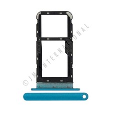 Blue Replacement part for Motorola Moto E7 Power XT2097 Sim Tray Sim Card Tray