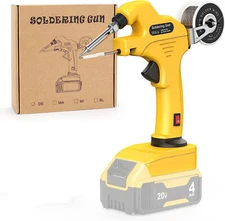 Cordless Solder Iron Gun Soldering Iron Kit Welding Tool For DeWalt 20v Battery