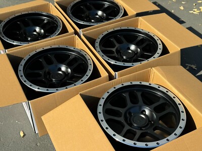 Set of 5 Wheels Fits Jeep Wrangler Gladiator 5x127 Rims JL JK Rubicon Sahara