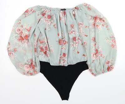 New Look Damen Polyestermischung Body Einteiler Größe 6