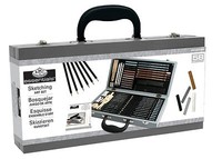 Royal Deluxe Sketching Artist Box Set Kit. Art Drawing Charcoal Pencils Pastels Royal Deluxe Sketching Artist Box Set Kit. Art Drawing Charcoal Pencils Pastels