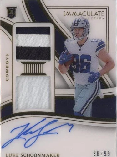 2023 Panini Immaculate Collection Luke Schoonmaker #SP-LCH