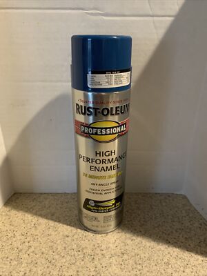 Rust-Oleum 7527838 Professional High Performance Enamel Spray Paint, 15 oz, R...