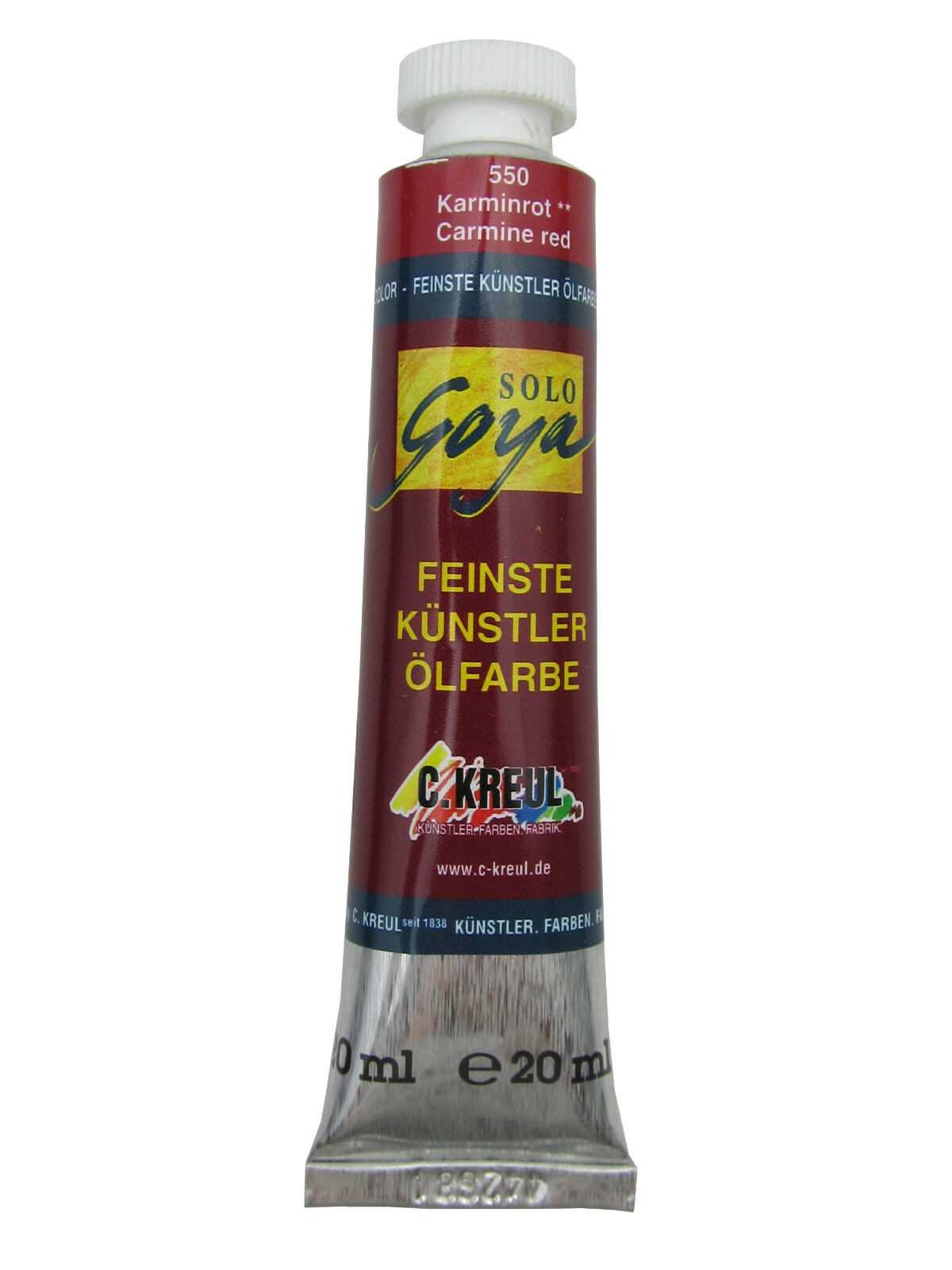 Kreul Solo Goya Ölmalfarbe - Brillantgelb Hell 55 Ml Für Künstler