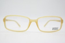 Glasses GIANFRANCO FERRE GF17902 Light Brown Silver Square Eyeglass Frame New