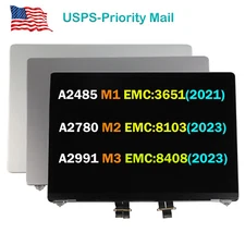 A+ LCD Screen Assembly For MacBook Pro A2485 A2780 A2991 16’’ M1 M2 M3 EMC: 3651