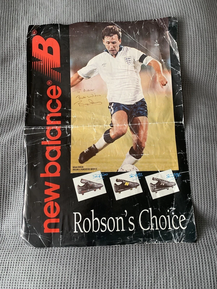 Bryan robson new balance boots cheap