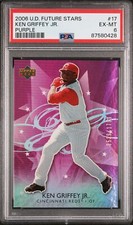 2006 Upper Deck Future Stars #17 Ken Griffey Jr. Purple PSA 6