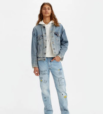 Levi's Premium 501 '93 Straight Jeans Young Legend Men's 34X32 NWT RETAILS 108