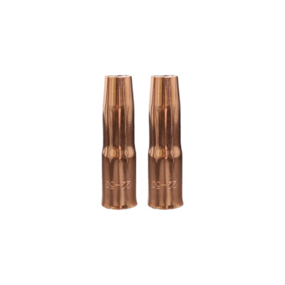 2 pcs 22-50 Gas Nozzles 1/2'' for Tweco Lincoln 200A-400A MIG Welding Gun
