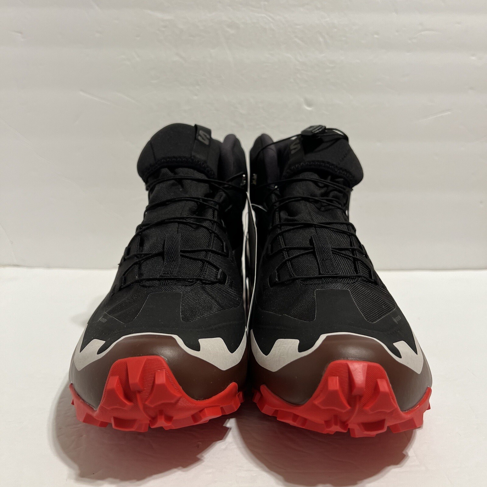 Stivali da trekking Salomon Cross Hike Mid GTX 2 417359 neri rossi taglie