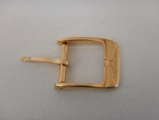 10 MM Fibbia Cappio Longines Autentico Placcato Oro