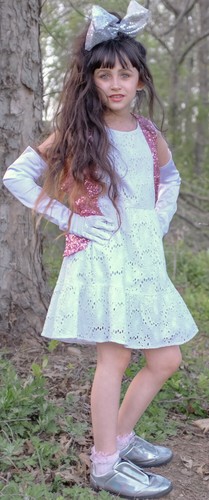 GAUDI TEEN-sz 10-EASTER-GORGEOUS-White-Lace-DRESS-PARTY-Formal-wedding- - Picture 4 of 9