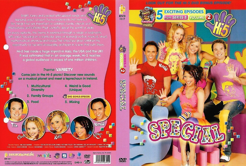 Hi5 Special DVD 2006 Series 8 Vol.2 Australian Children TV Educational