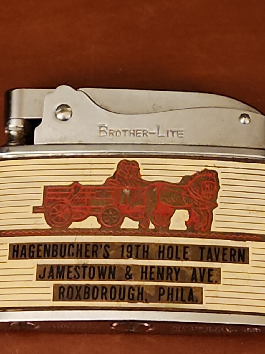 Vintage Brother-Lite Automatic Super Lighter Advertising